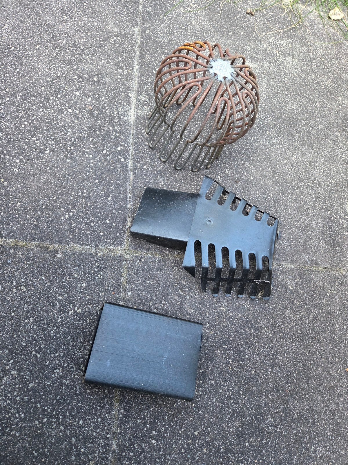 Kunststof stadsuitloop en schoorsteenbeschermer, Ophalen, Gebruikt, Pvc, Afvoer