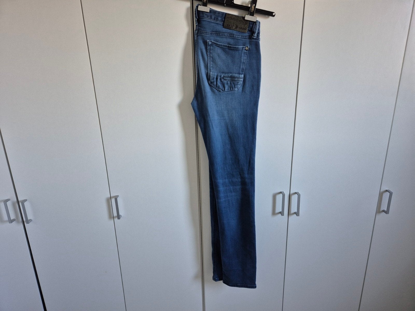cast Iron broek W33 L 34, Blauw, Ophalen of Verzenden, Zo goed als nieuw, W33 - W34 (confectie 48/50)