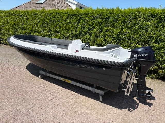 VAARKLAAR!! Nieuwe Coastliner 439 XL met Tohatsu 8 PK en, Watersport en Boten, Sloepen, Overige merken, Overige typen, 4 m, 35 cm