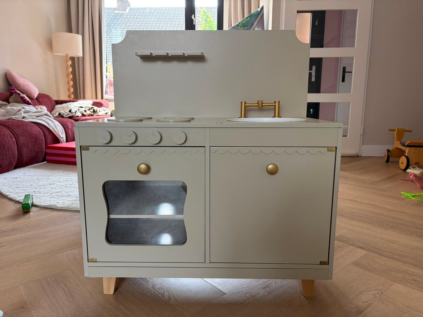Petit amelie keuken, Ophalen, Zo goed als nieuw, Hout