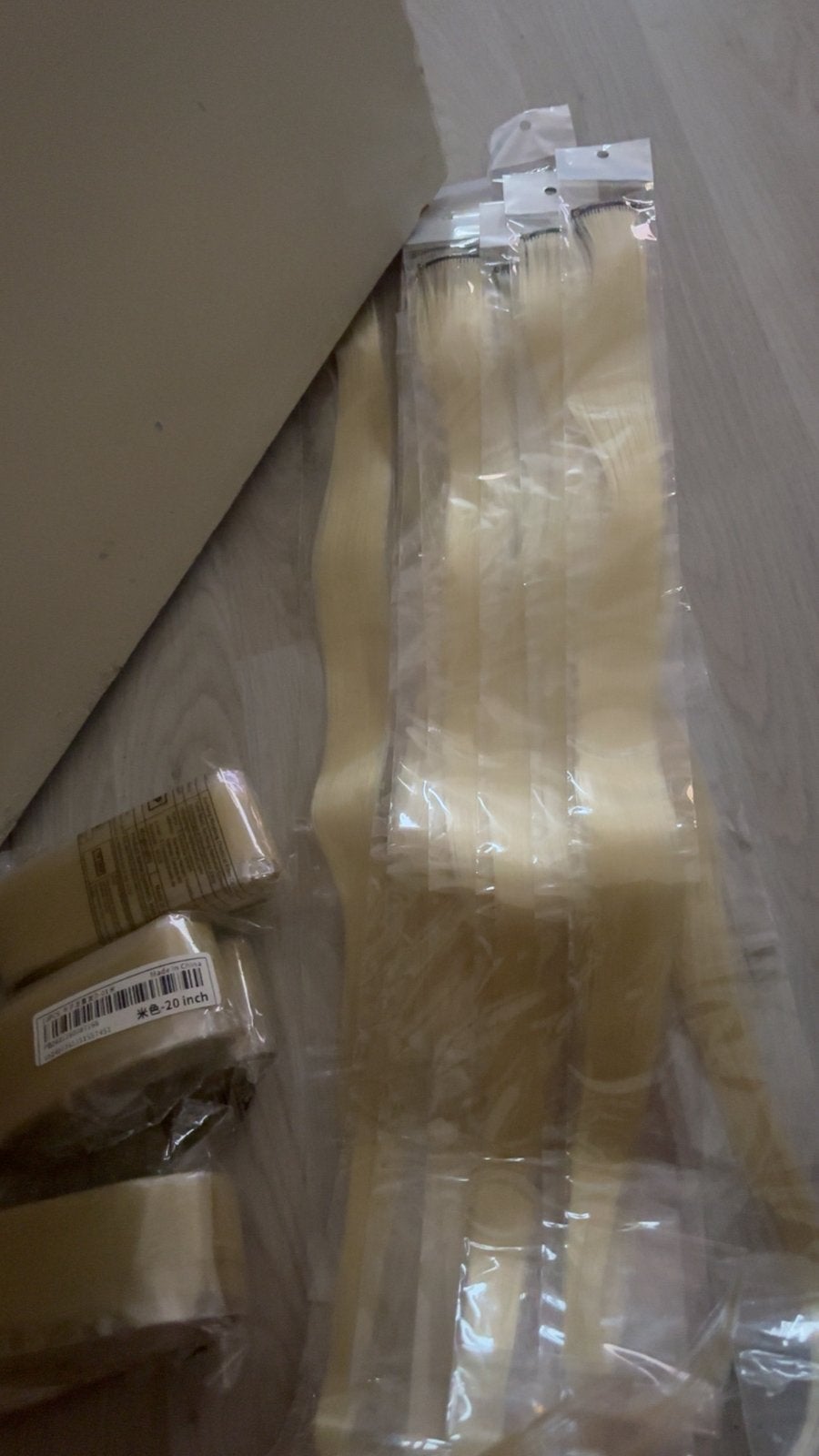 haar extentions, Ophalen of Verzenden, Nieuw, Pruik of Haarverlenging