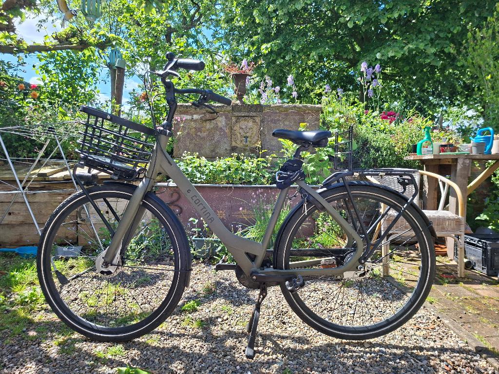 Cortina Common damesfiets, Versnellingen, 56 cm of meer, Zo goed als nieuw, Trommelrem