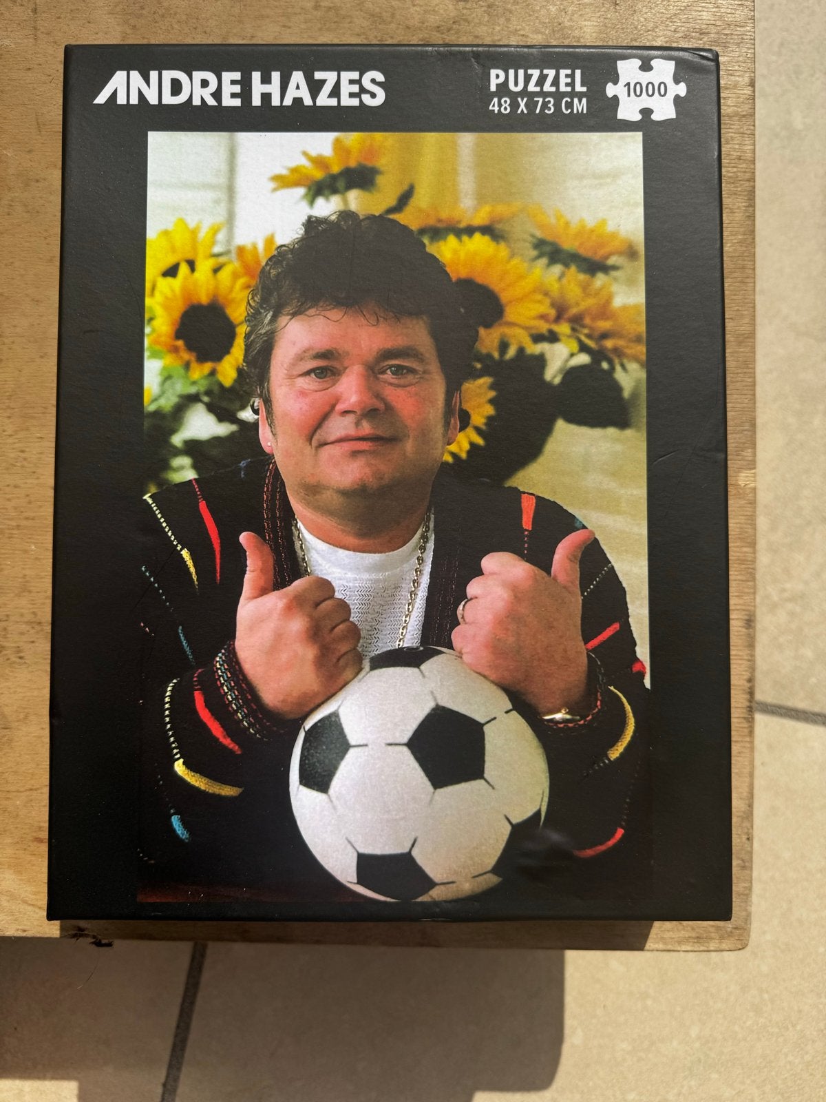 Andre Hazes Puzzel 1000 Stukjes - Nieuw in Doos, Ophalen of Verzenden, 500 t/m 1500 stukjes, Nieuw, Legpuzzel