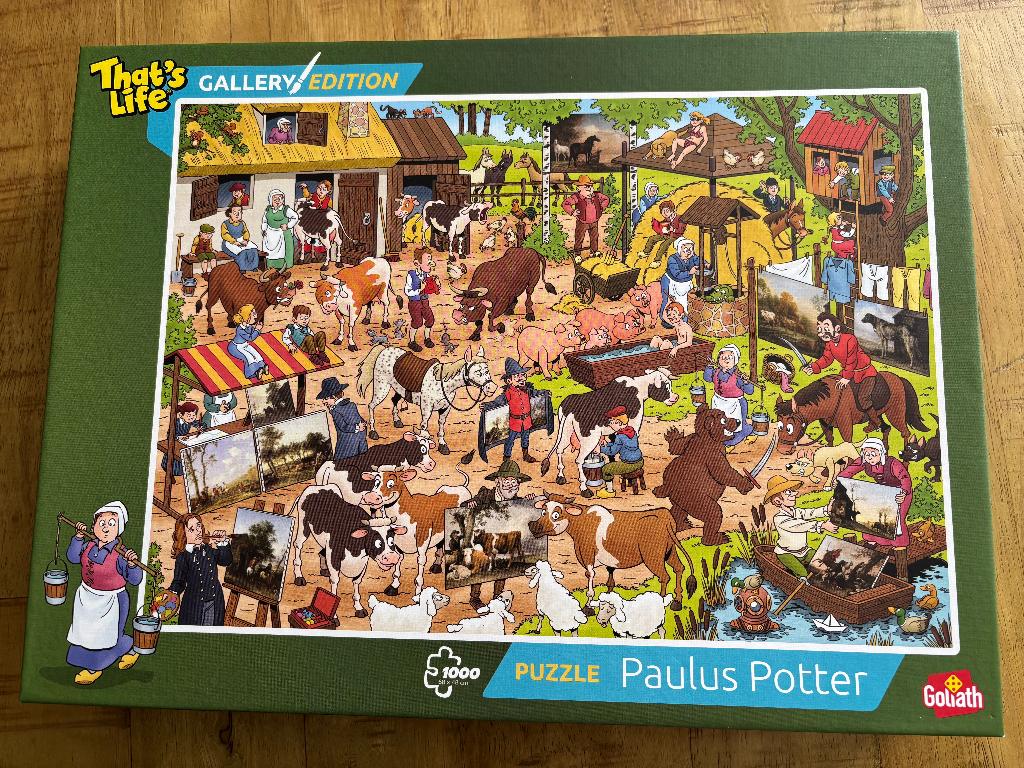 THat's Life Gallery en City Edition, Hobby en Vrije tijd, Denksport en Puzzels, Zo goed als nieuw, Legpuzzel, 500 t/m 1500 stukjes