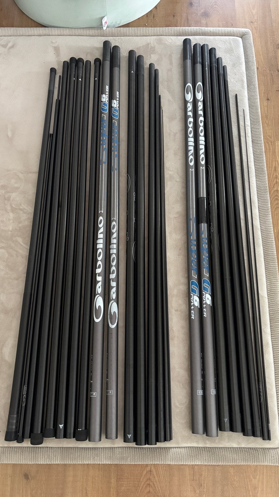 Garbolino G6 Power 2pack, Ophalen, Gebruikt, Vaste hengel