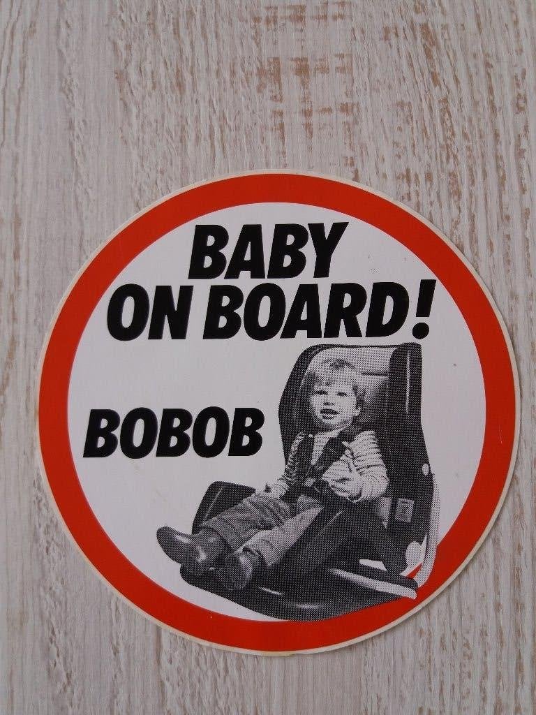 sticker BABY ON BOARD! BOBOB, Verzamelen, Stickers, Ophalen of Verzenden, Zo goed als nieuw, Overige typen