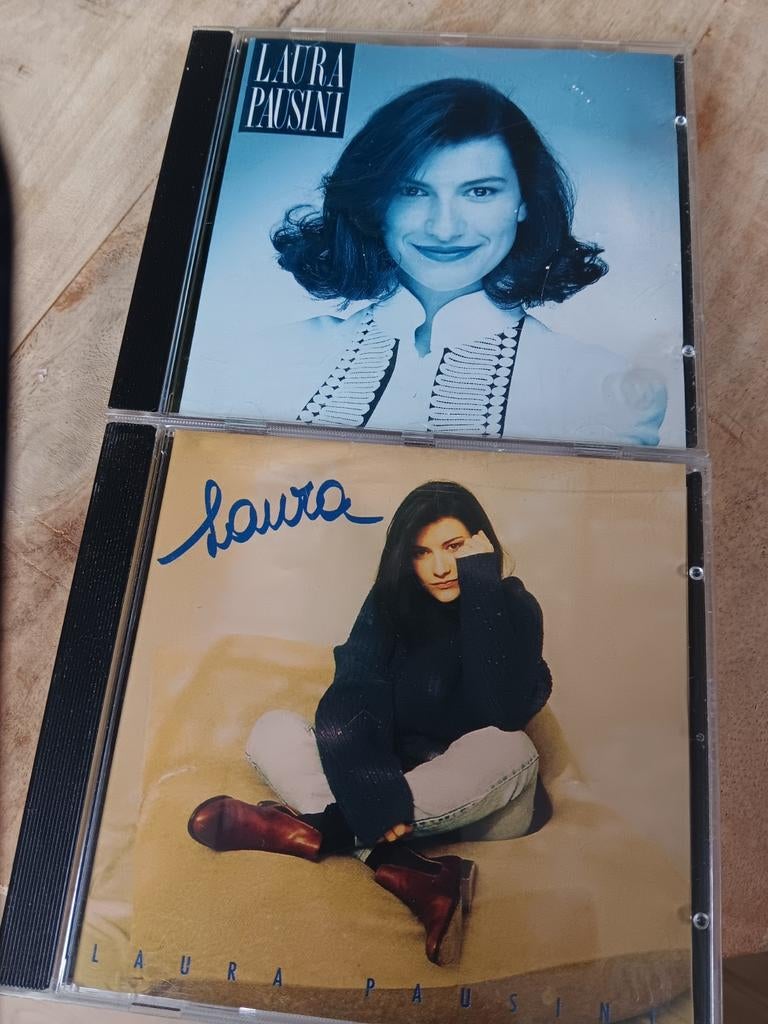 Laura Pausini CD's: Laura Pausini & Laura (2 albums), Ophalen of Verzenden, Gebruikt