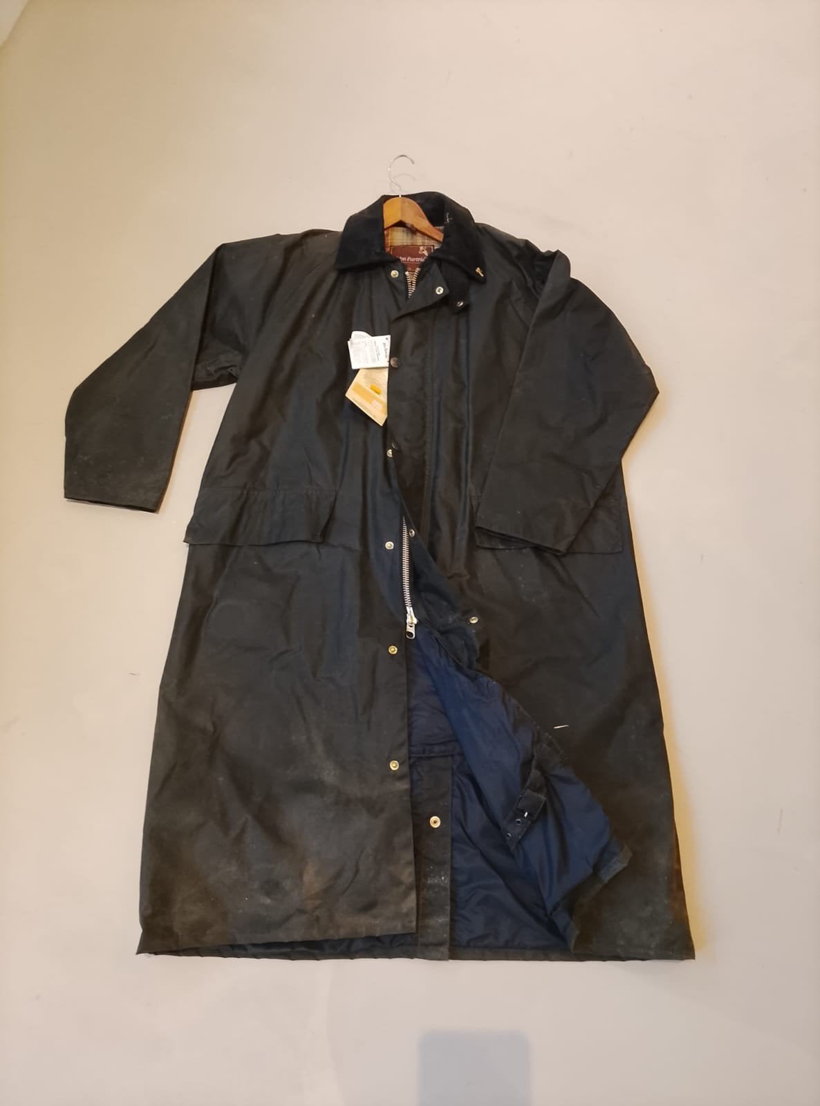 John partridge waxjas size 40, Ophalen, Zo goed als nieuw, Groen, John partridge