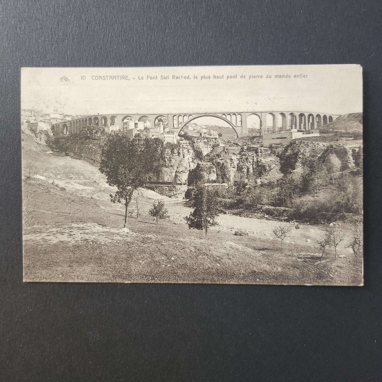 Oude Ansichtkaart Constantine - Le Pont Sidi Rached, Verzenden, Voor 1920, Gelopen, Buiten Europa