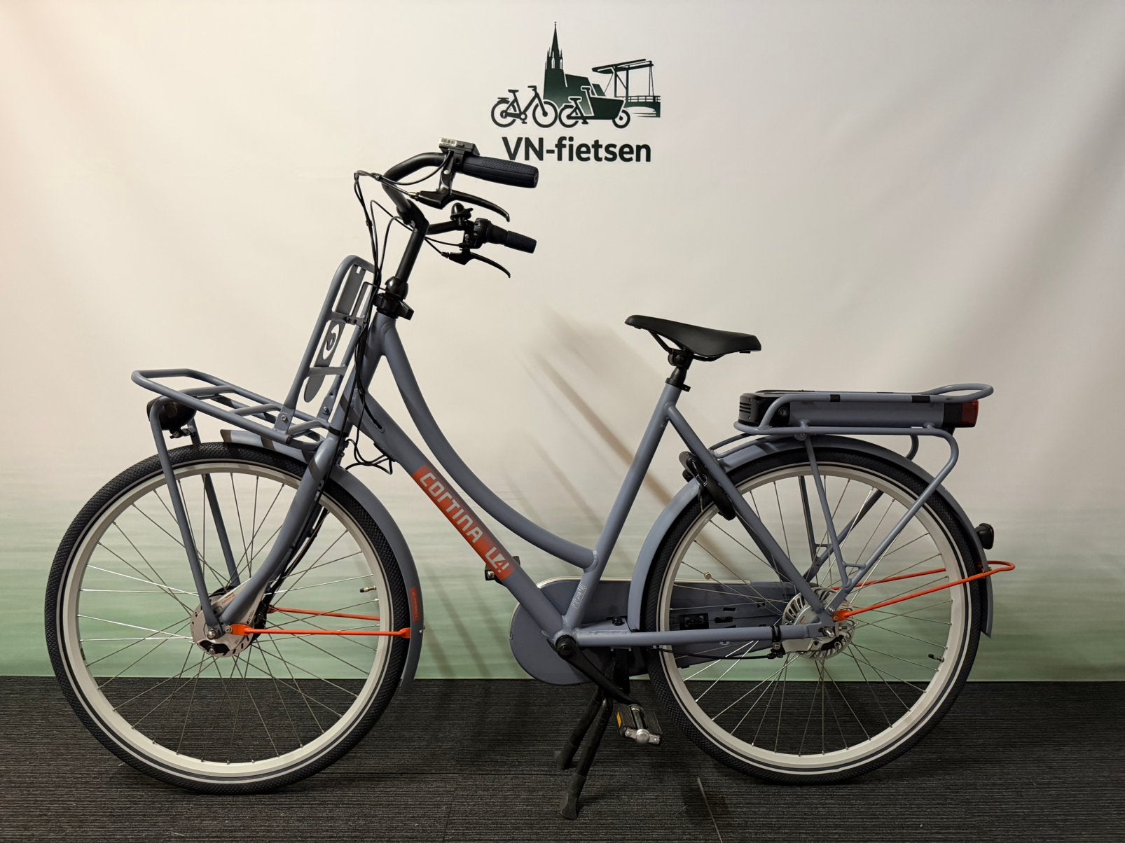 Topstaat Cortina E-U4 elektrische fiets - 6212KM - 504WH, Ophalen, Gebruikt, Cortina, Cortina