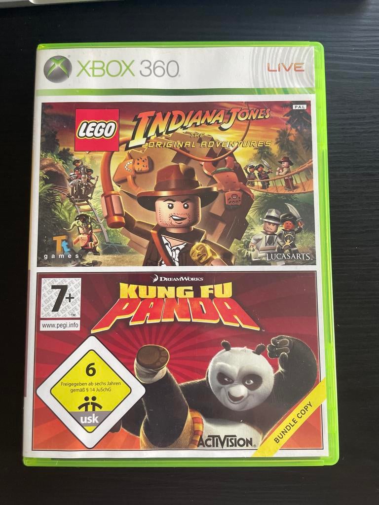 LEGO Indiana Jones & Kung Fu Panda Xbox 360 + Garantie!, Avontuur en Actie, Gebruikt, One Microsoft Place, South County Business Park, Dublin D18 P521 IRELAND; Registered Office: 70 Sir Rogerson's Quay, Dublin D02 R296 IRELAND