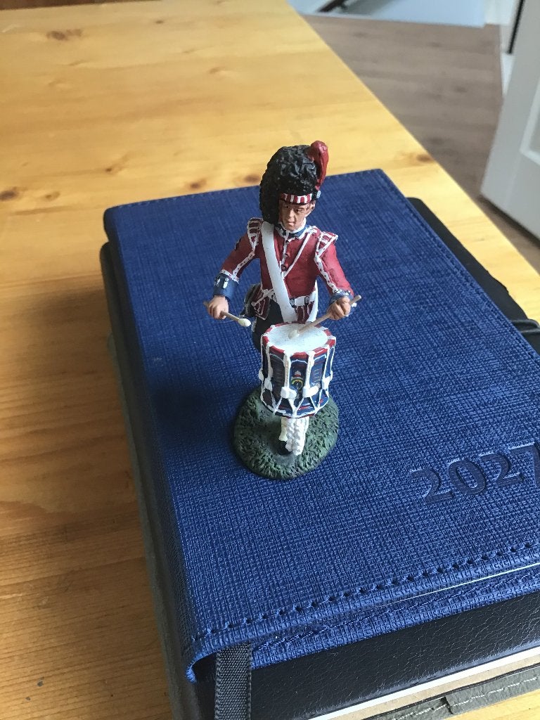 W Britain  Museum Collection 10008 Black Watch drummer, Ophalen of Verzenden, 500 t/m 1500 stukjes, Nieuw