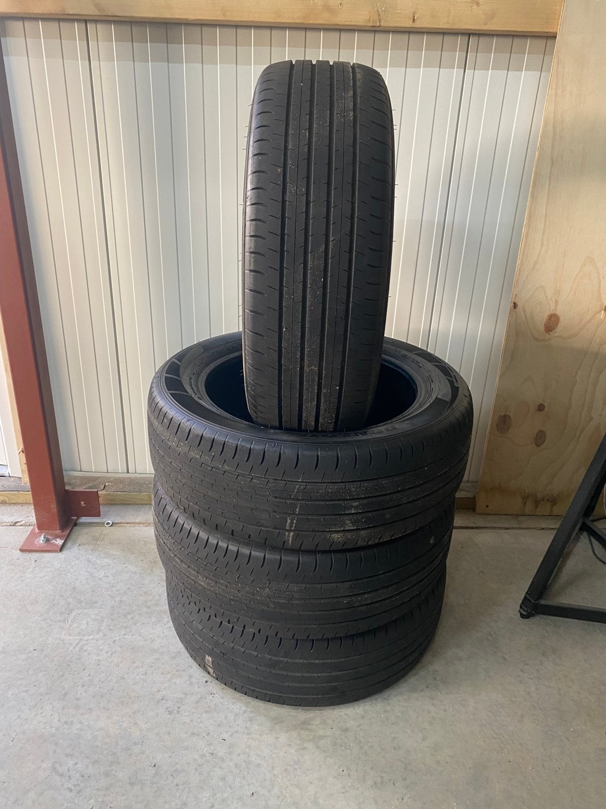 Zomerbanden 235 55 R19 Dunlop, 235 mm, Band(en), Zomerbanden, Ophalen