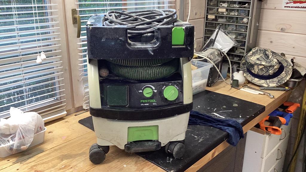 Festool cleantec, Ophalen, Gebruikt