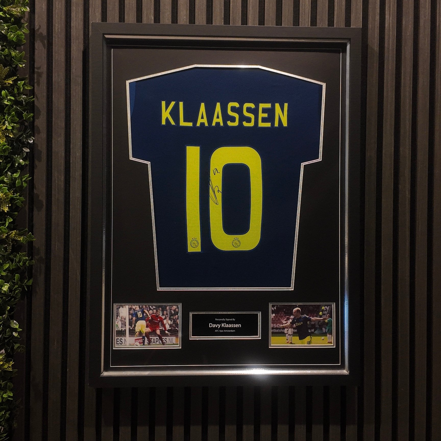 Davy Klaassen gesigneerd uitshirt 2014/2015 met videobewijs, Verzenden