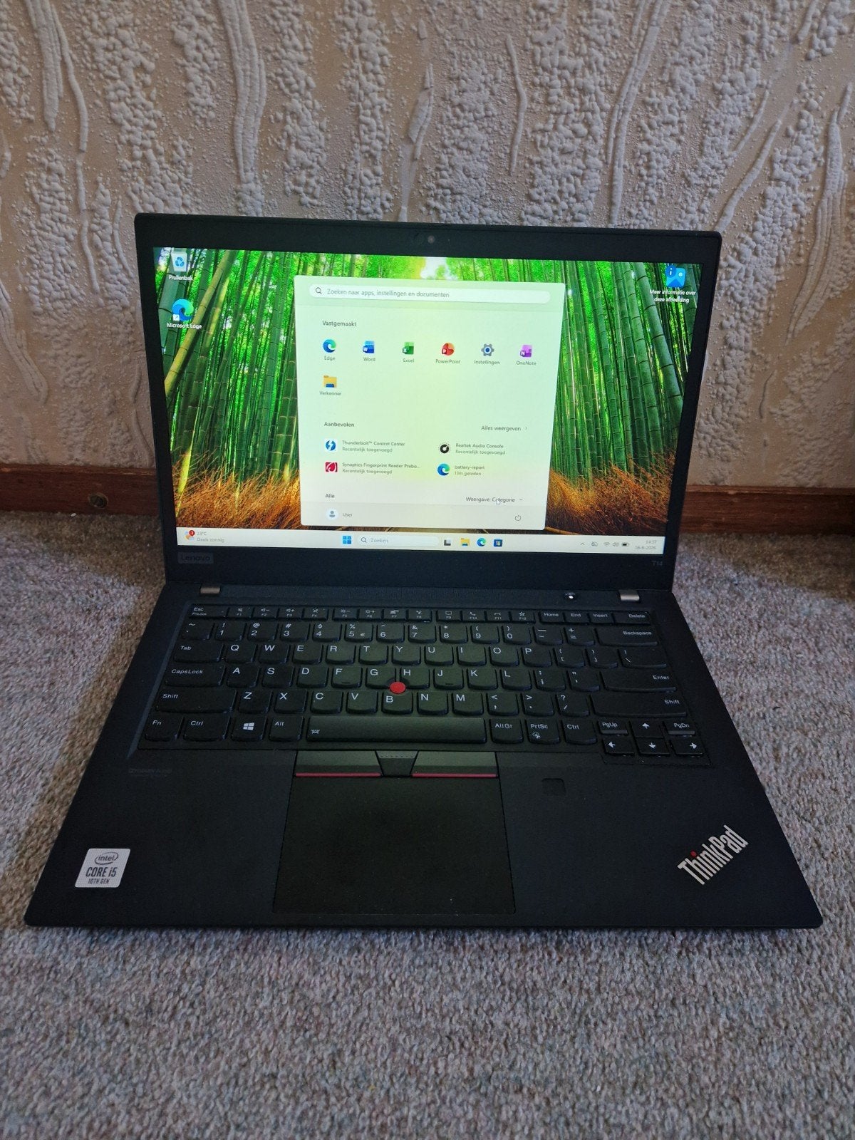 Lenovo ThinkPad T14 Gen 1 i5-10210U 8GB RAM 238GB SSD, Ophalen