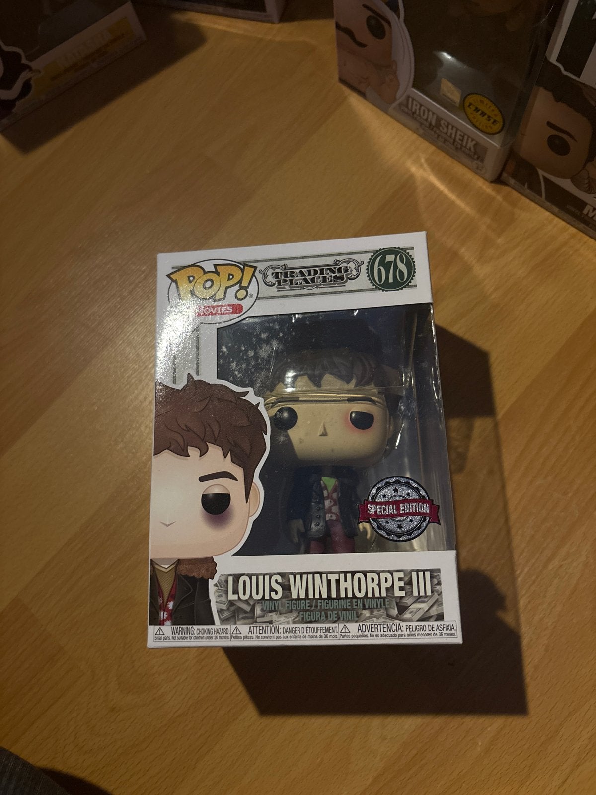 Funko Pop! Movies Trading Places Louis Winthorpe III #678, Ophalen of Verzenden, Nieuw