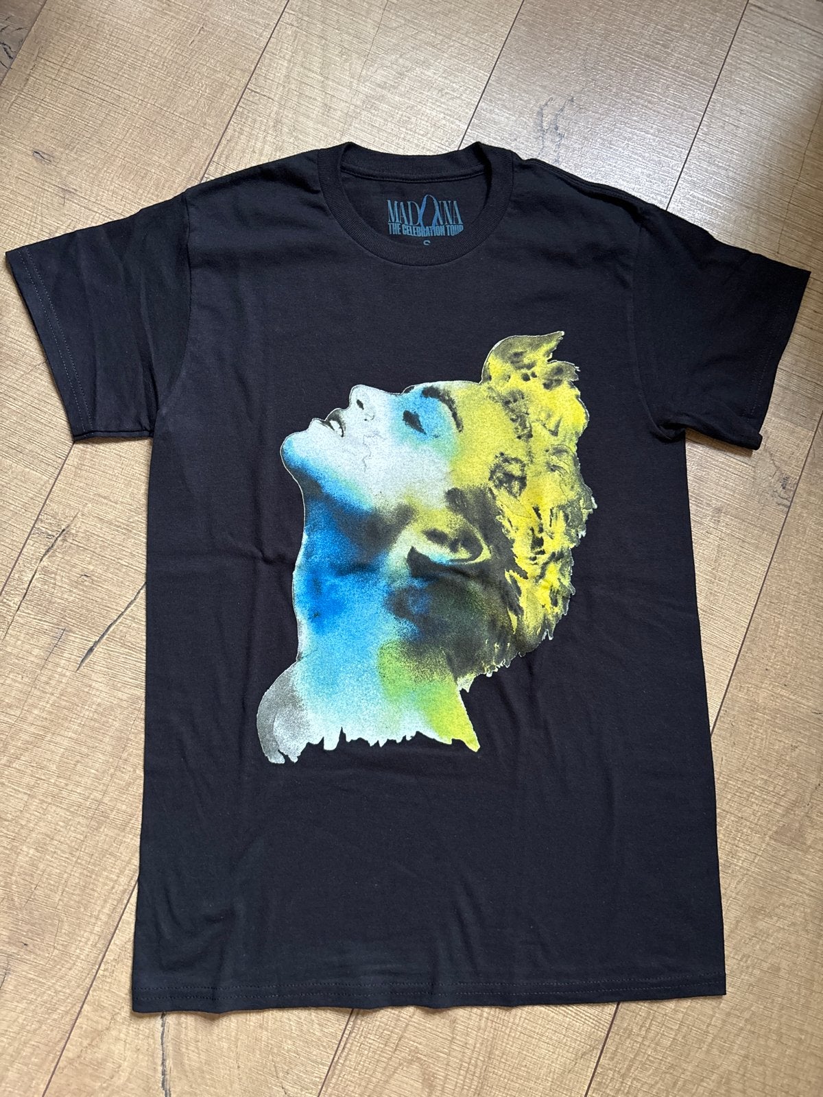 Madonna The Celebration Tour T-shirt Maat S, Verzenden, Zwart, Zo goed als nieuw, Korte mouw