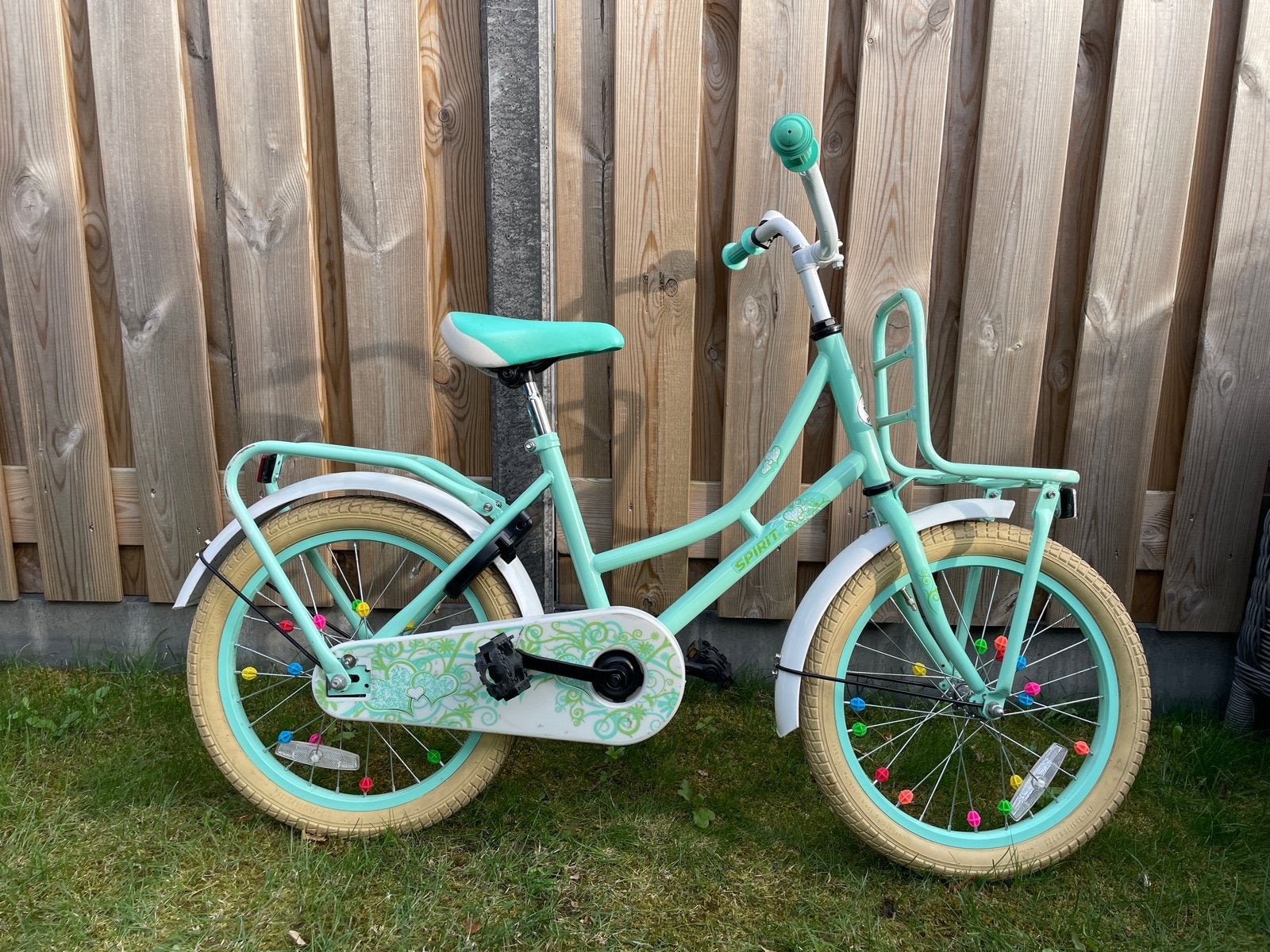 Spirit kinderfiets 45 cm wielen, lage zadelhoogte, Ophalen, Gebruikt, 20 inch of meer