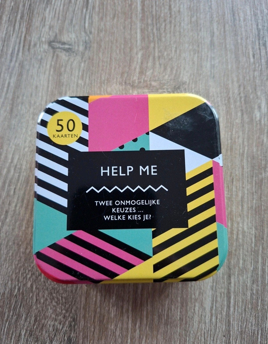 Help Me: Twee Onmogelijke Keuzes Kaartspel (50 kaarten), Vijf spelers of meer, Ophalen, Zo goed als nieuw