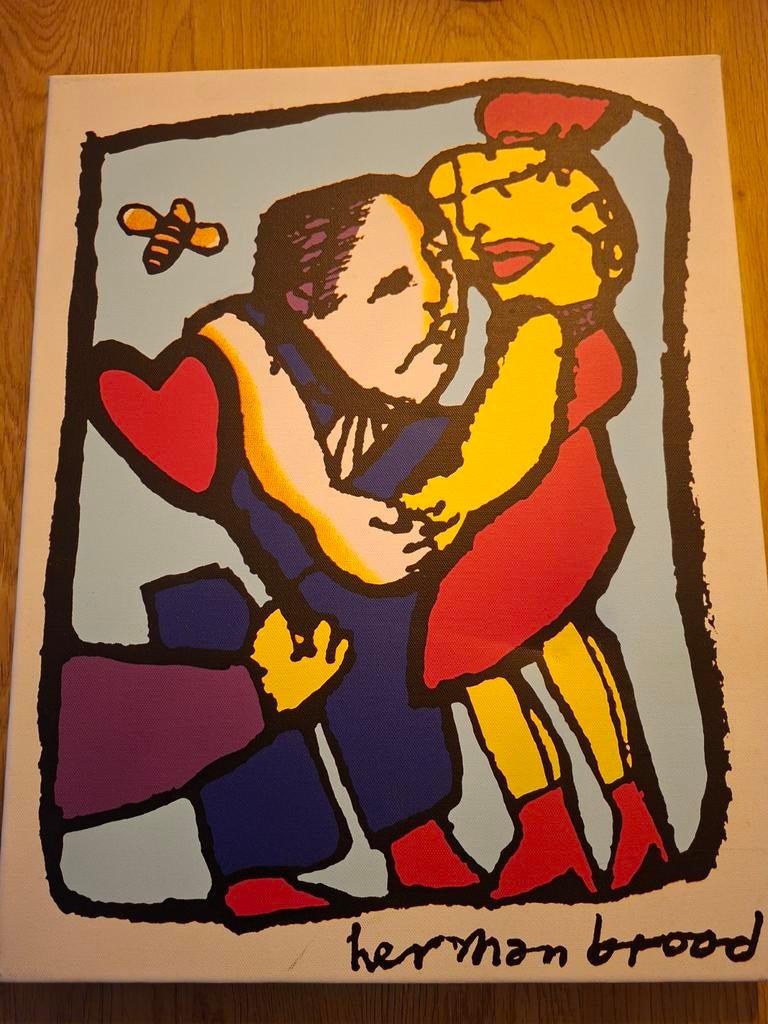 Herman Brood Canvas Schilderijen - Set van 2, Ophalen of Verzenden