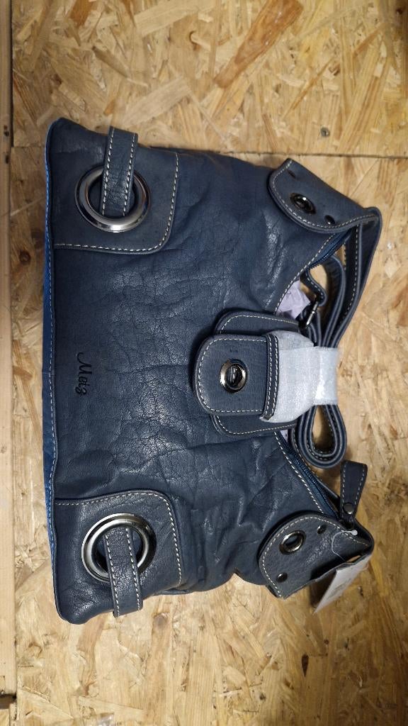 Echt leren handtas merk Metz, nieuw!, Ophalen of Verzenden, Nieuw, Handtas