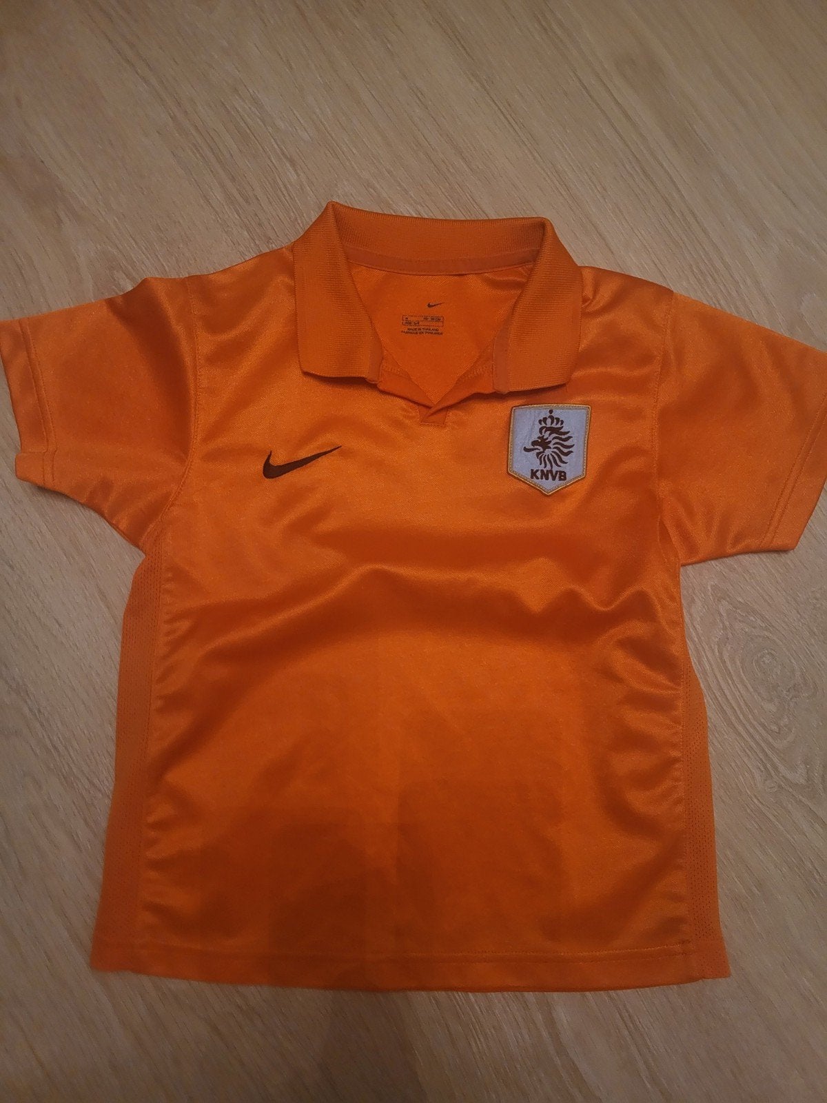Nike oranje voetbal shirt 110-116 knvb, Ophalen, Jongen of Meisje, Shirt of Longsleeve