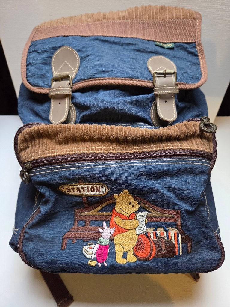Vintage Winnie the Pooh rugzak, Ophalen of Verzenden, Winnie de Poeh of vrienden, Zo goed als nieuw, Overige typen