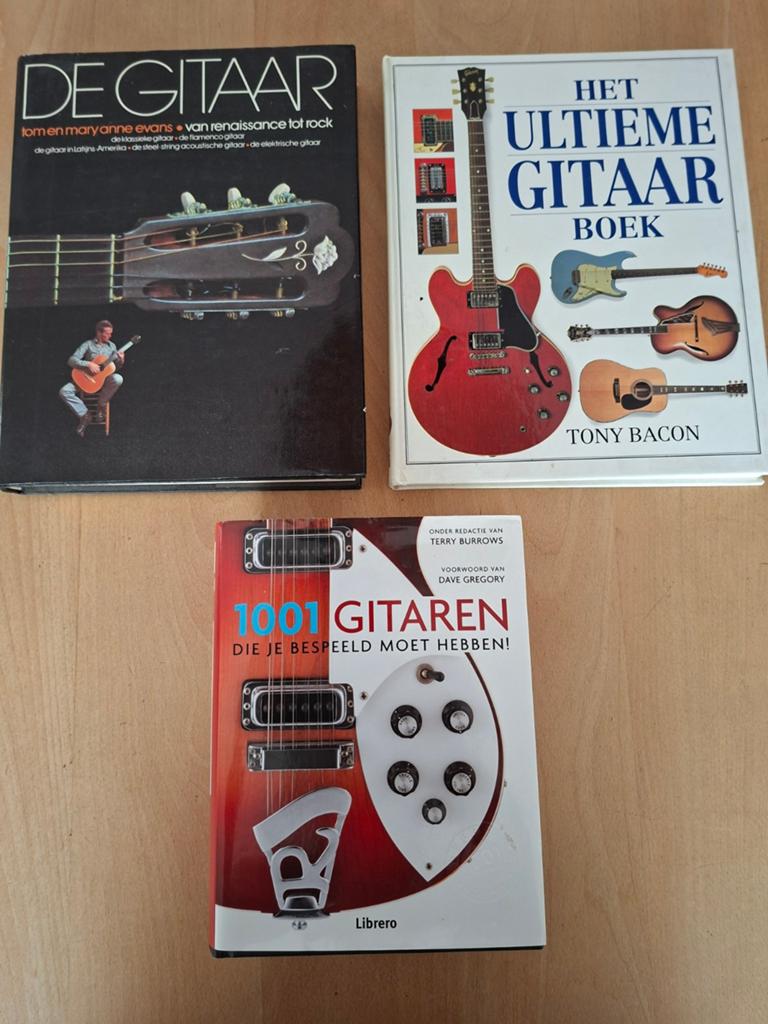 3 gitaarboeken, Boeken, Ophalen of Verzenden, Zo goed als nieuw, Overige onderwerpen