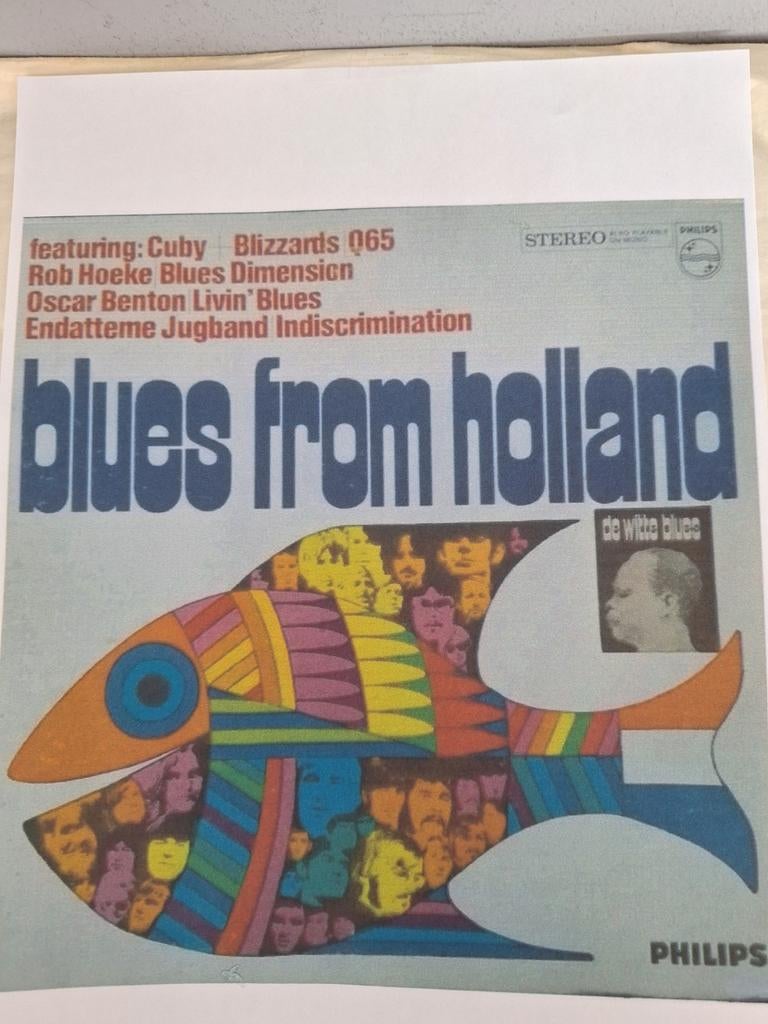 Blues From Holland, Cd's en Dvd's, 1960 tot 1980, Gebruikt, Ophalen of Verzenden, 12 inch
