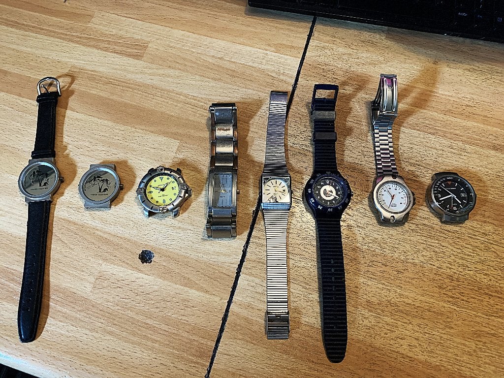PolsHorloges, Zie ook de Tekst!, Sieraden, Tassen en Uiterlijk, Horloges | Heren, Ophalen, Gebruikt, Polshorloge, Overige merken