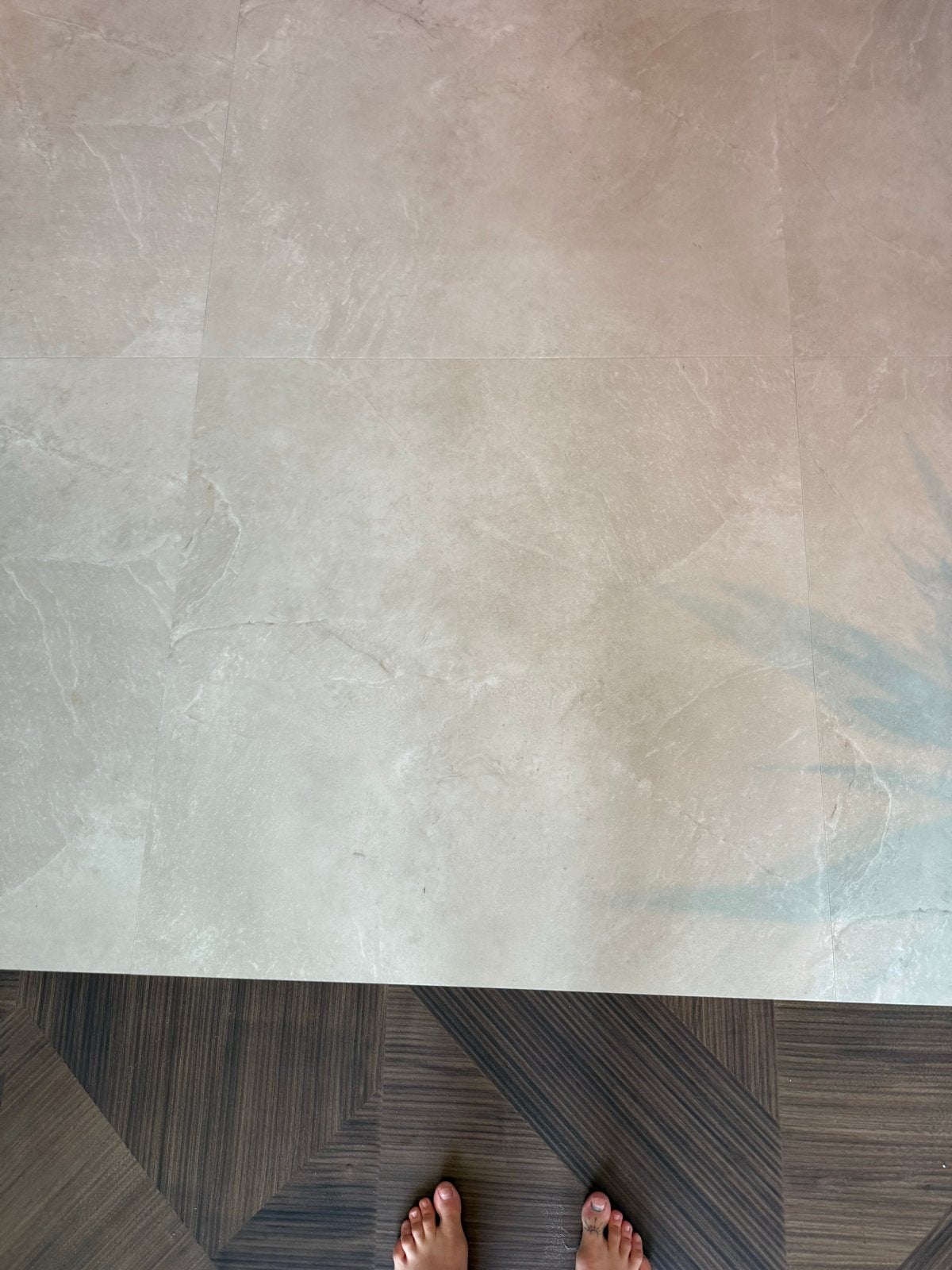 PVC vloertegels Ambiant noveno XL beige (5 stuks), Ophalen, Nieuw, Minder dan 5 m², Vloertegels