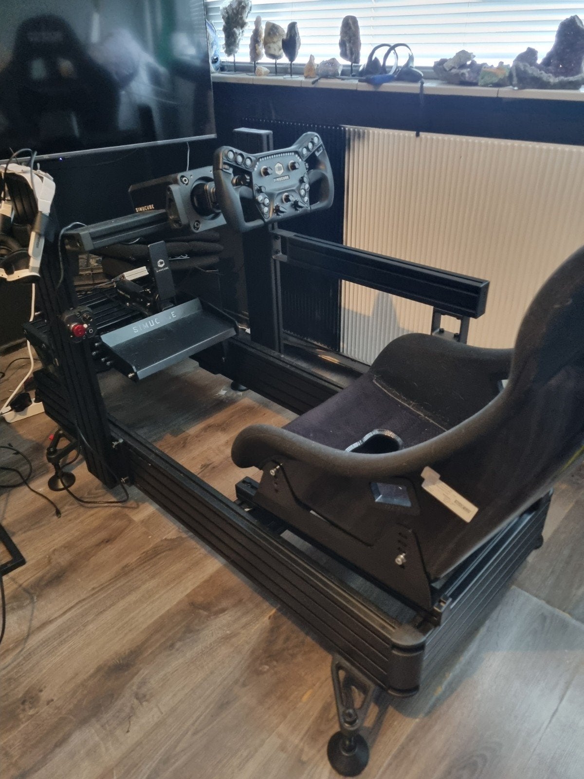Simlab PX1 Ultimate Frame met Sparco Evo XL Seat, Ophalen, Zo goed als nieuw
