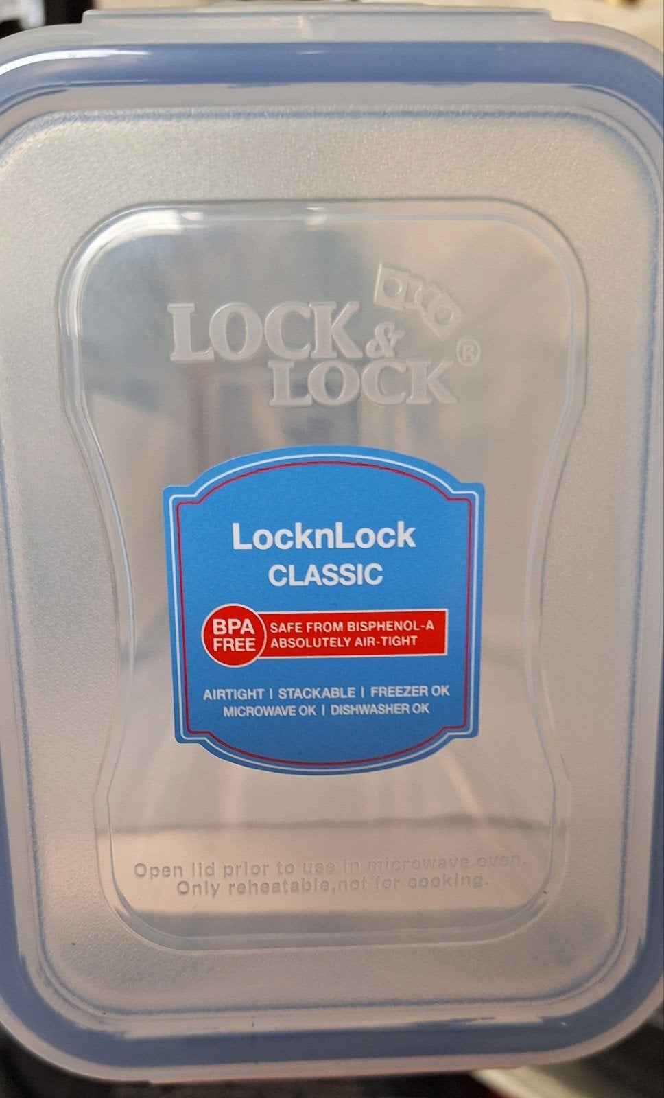 LocknLock Classic Food Container - 2.0L Voorraadpot, Kunststof, Nieuw, Ophalen of Verzenden, Voorraadpot