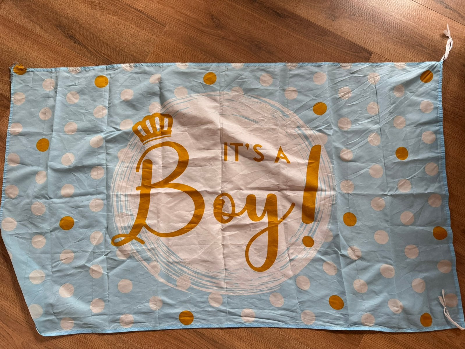 Vlag geboorte jongen, Ophalen, Gebruikt