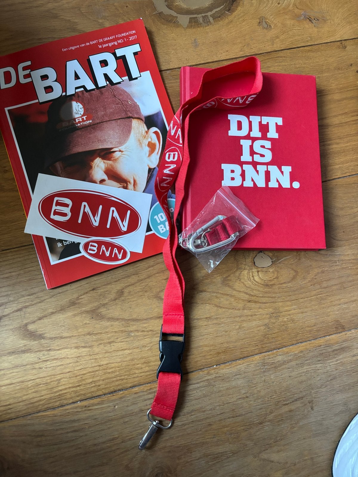 BNN / Bart de Graaff merchandise set, Ophalen of Verzenden, Zo goed als nieuw, Overige typen