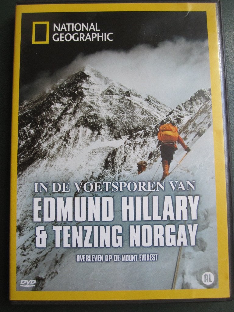 Edmund Hillary In de Voetsporen van Edmund Hillary & Tenzing, Alle leeftijden, Nederlands, Natuur, Ophalen of Verzenden