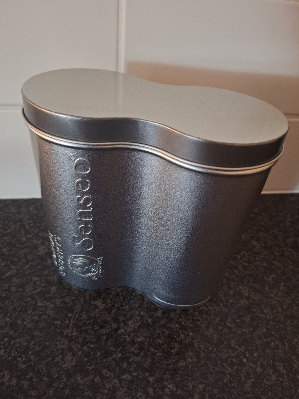 Senseo blik voor koffiepads, Ophalen, Overige typen, Zilver, Zo goed als nieuw