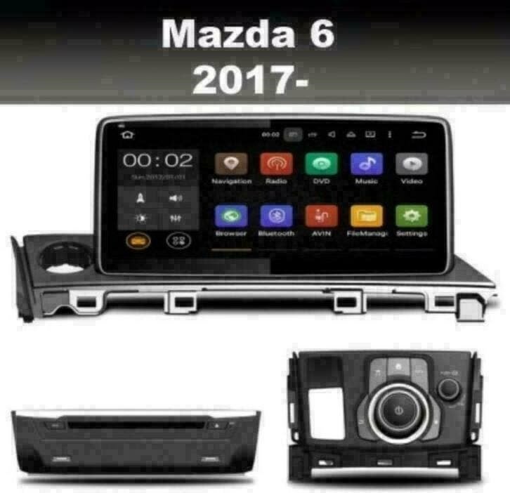 Mazda 6 2017-heden radio navigatie carkit carplay dab  wifi, Ophalen of Verzenden, Nieuw