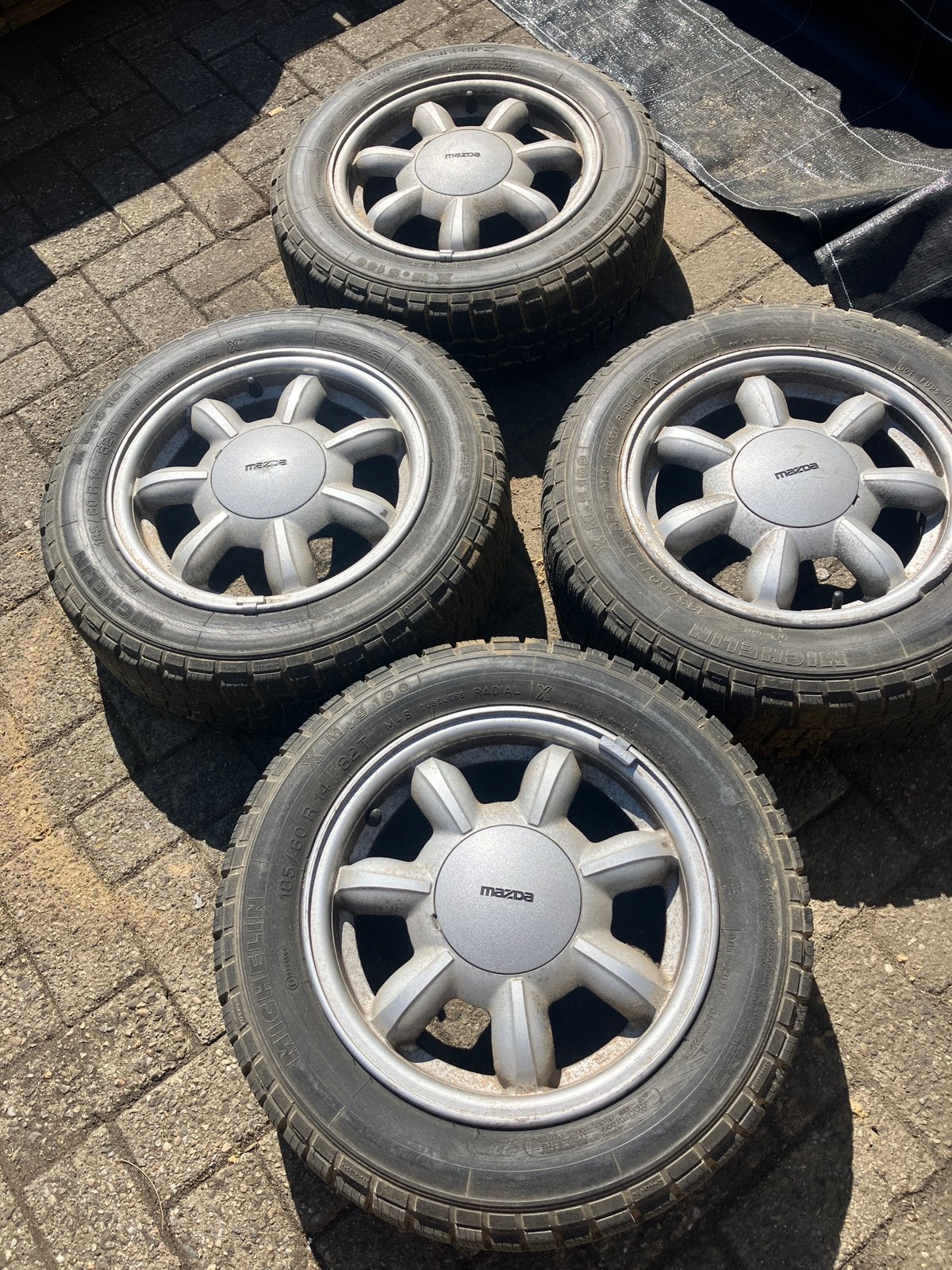 Mazda mx-5 velgen (14 inch), Ophalen, Gebruikt