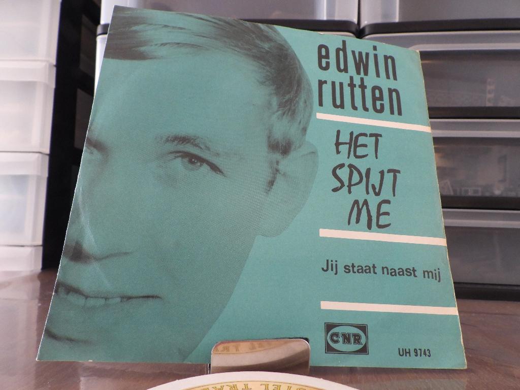 Edwin Rutten – Het Spijt Me - Jij staat naast mij 1964, Ophalen of Verzenden, Gebruikt, Pop, Single