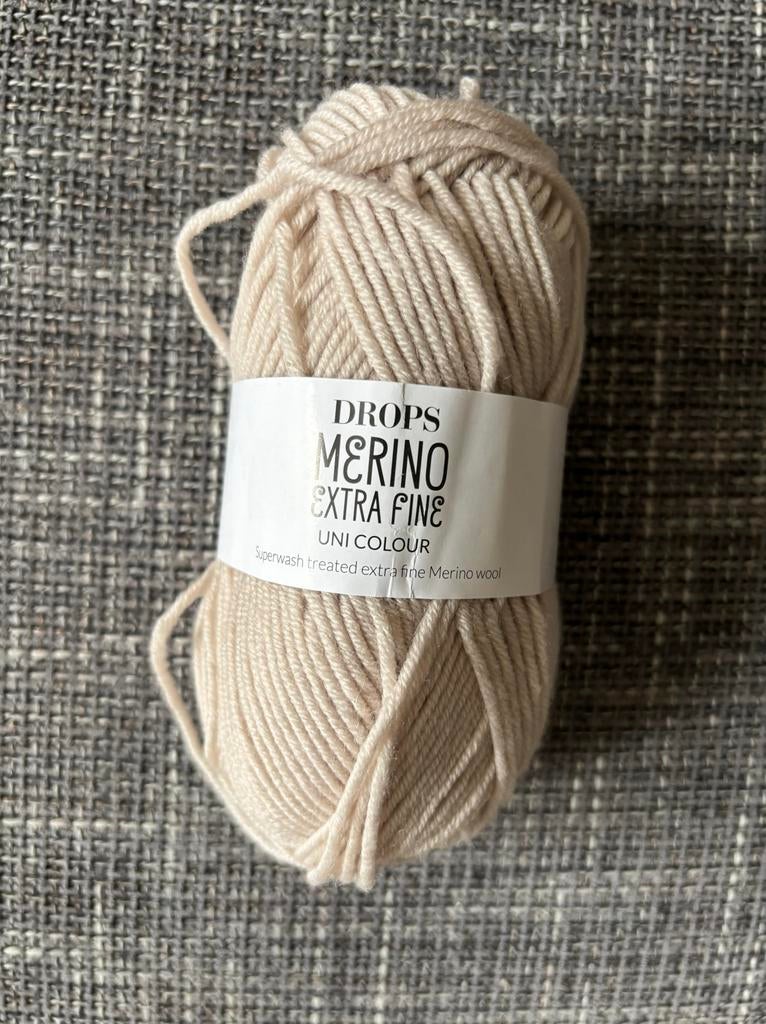 Drops Merino Extra Fine - Unikleurig Superwash Merino Wol, Ophalen of Verzenden, Nieuw, Breien of Haken, Wol of Garen