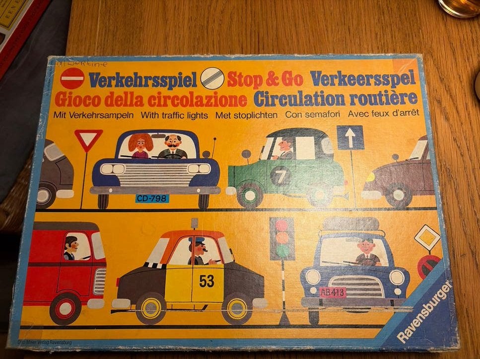 Stop & Go Verkeersspel - Ravensburger Gezelschapsspel, Drie of vier spelers, Ophalen of Verzenden, Gebruikt