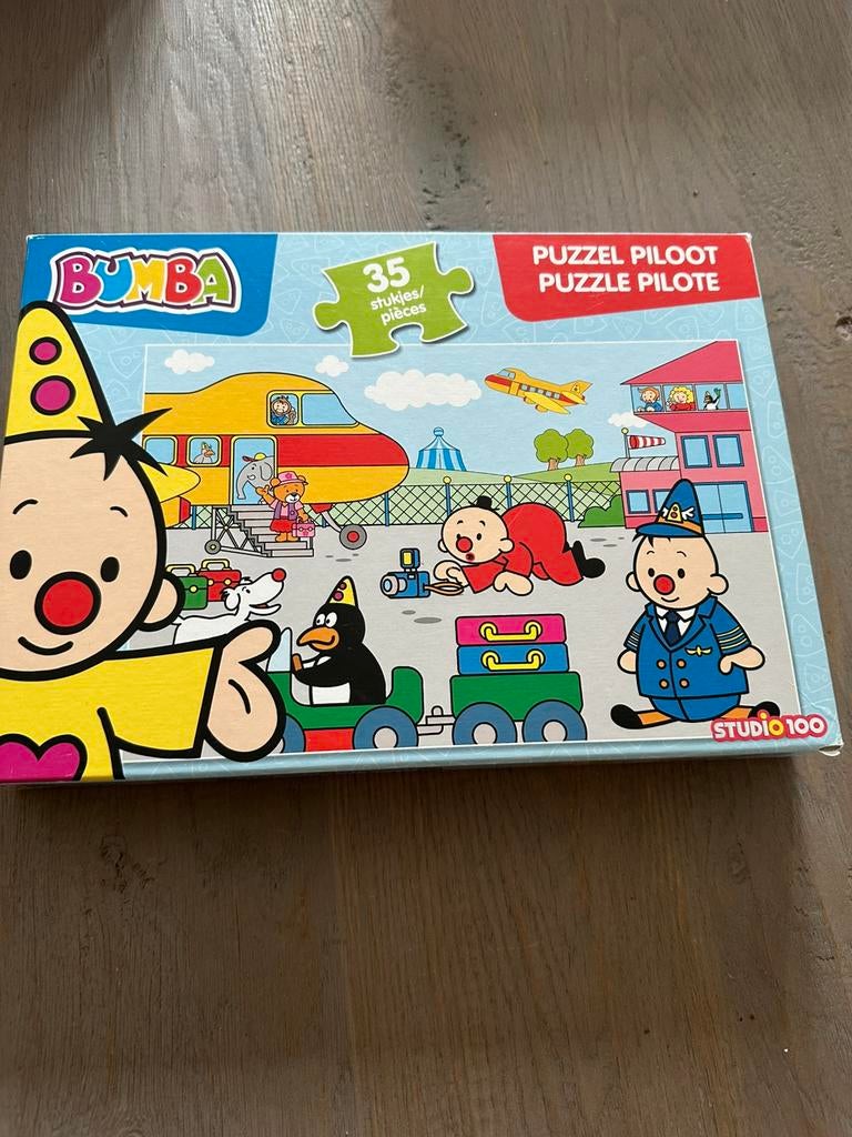 Bumba puzzel piloot, Ophalen, 10 tot 50 stukjes, Zo goed als nieuw