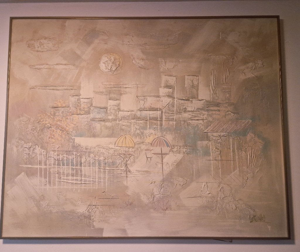 Olieverf schilderij Lee Reynolds, Antiek en Kunst, Ophalen