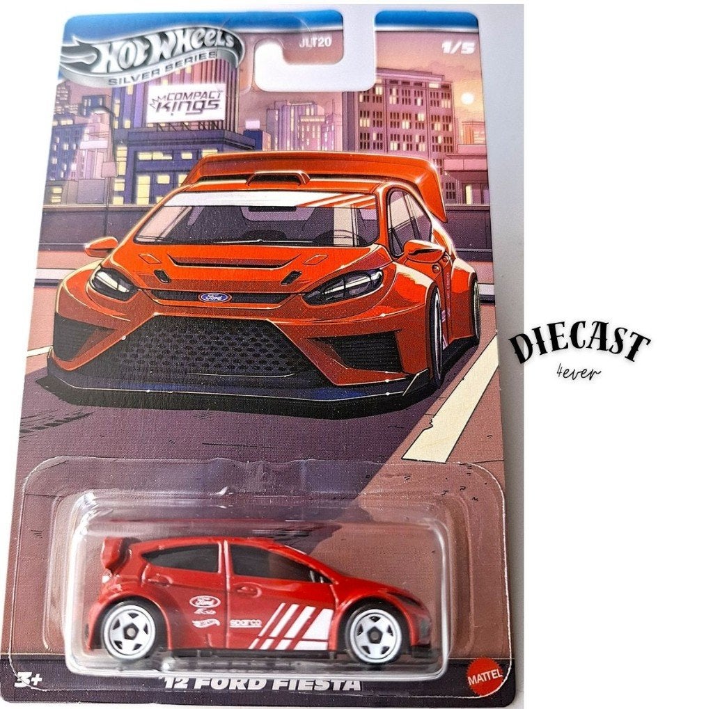 Hot Wheels '12 Ford Fiesta Silver series, Ophalen, Nieuw, Auto