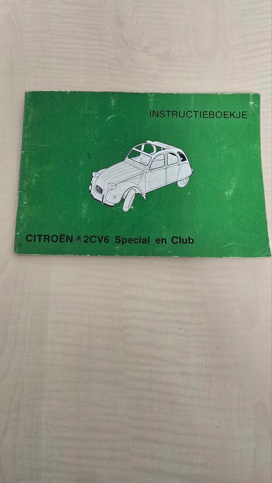 Citroën 2CV6 Special en Club Instructieboekje, Ophalen of Verzenden