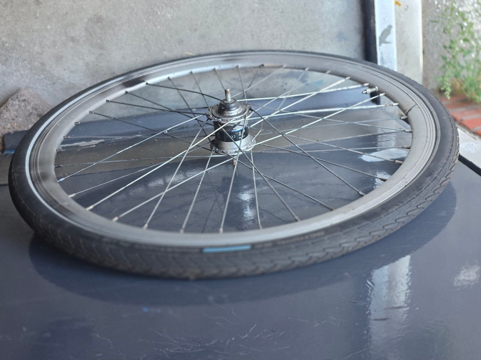 Fiets voorwiel 28inch met STURMEY ARCHER Dynamo Naaf, Ophalen, Stadsfiets, Wiel, Aluminium