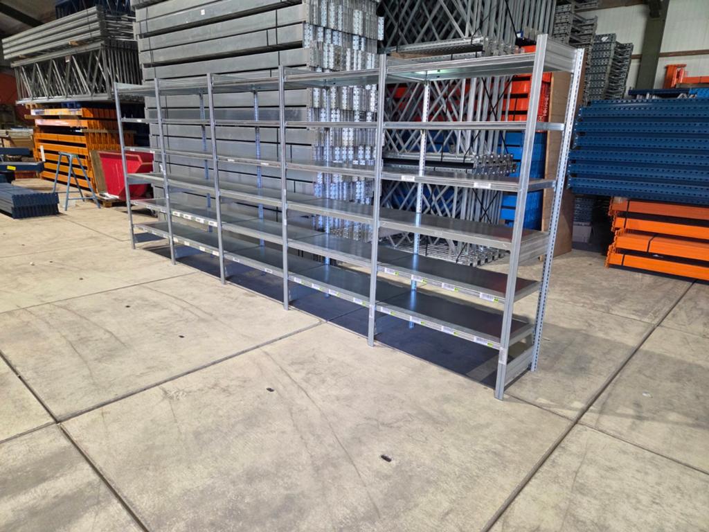 Bito legbordstelling 5.1m 2.0x0.5m. 100kg Grote voorraad!, Ophalen