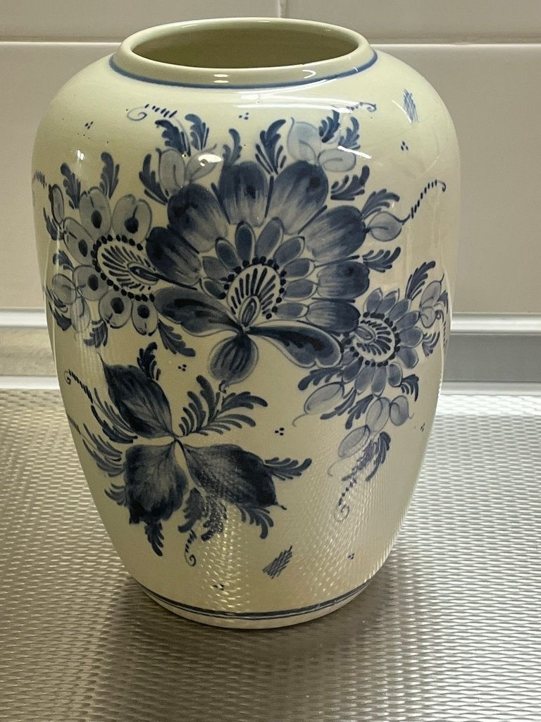 Vaas Delfts blauw, Ophalen of Verzenden